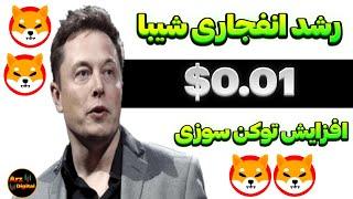 رشد انفجاری شیبا در راه است؟ | افزایش توکن سوزی 0.01$؟