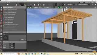 How to Construct a Pergola in Dialux Evo | Step-by-Step Tutorial