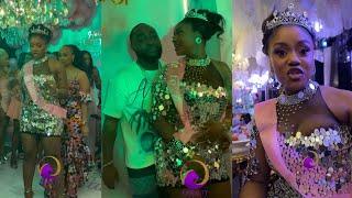 DAVIDO AND CHIOMA TOGETHER AT CHIOMA’S BRIDAL SHOWER WITH FRIENDS