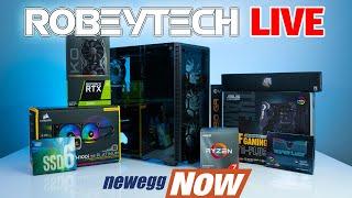 How to Build a PC - Robeytech Live - $1500 Build - Ryzen 3800x / 2060 KO (Plus Gameplay) (Part 2)