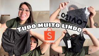 RECEBIDOS DA LOVITO / SHOPEE MOSTREI TUDO COM VALOR PRA VOCÊS 