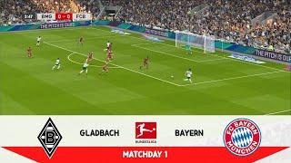 GLADBACH vs BAYERN MUNICH | Matchday 1 - Bundesliga 2021/22 | Realistic Gameplay