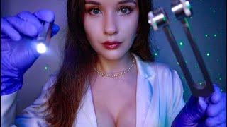 АСМР ОСМОТР ВРАЧА НЕВРОЛОГА Проверка Черепных Нервов Ролевая игра Doctor Neurologist ASMR RP Fast