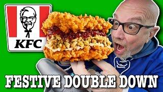 KFC Festive DOUBLE DOWN Combo Meal | Food Review