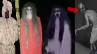 POCONG MUNCUL DEPAN WAJAH DAN DI KEJAR KUNTILANAK | 5 PENAMPAKAN HANTU TERSERAM DAN TERJELAS