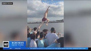 Queens man facing fines after jumping off moving Fire Island ferry