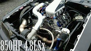 K.P. Tuning 850hp 4.8L LSX Mustang!