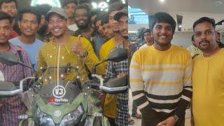 Ride with vj bike new design unvelind || Srinu Telugu Backpacker || Ride with vj ||