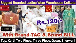 Branded Kurti, Gown, Three Piece, Two Piece, W, Biba Kurti Wholesaler in Kolkata | Manyavar Sherwani