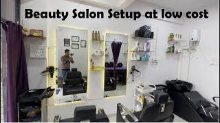 Beauty salon setup at low budget