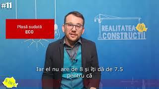 Ai auzit si tu de plasa sudata Eco? Nu este ceea ce pare - Realitatea in Constructii