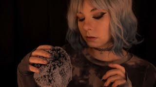 ASMR | "Relax, Sksk, Tktk" Whispering, Mouth Sounds & Fluffy Mic Scratching - Breathing, Blowing