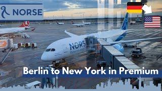 Norse Atlantic Airways Premium Economy Berlin to New York Review - TRIPREPORT BER-JFK