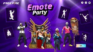 Emote Party Event Confirm Date | free fire new event | Ff New Event | Upcoming events in free fire