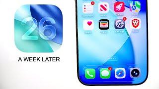 iOS 26 a Week Later - The Good & Bad