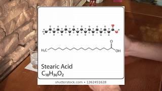 Стеариновая кислота / Stearic acid. Что она делает в пене для бритья?