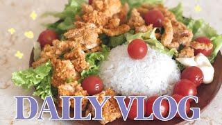 Daily vlog Indonesia | Mendadak tumpengan | Topokki Mujigae | Xiji Street Snack