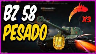 BZ 58 Pesado chino tier 7 // World of tanks // Sir8j Tips No tenia Voz