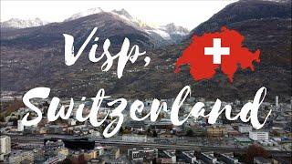  Visp, Valais, Switzerland by Drone Video | Motivational Music | World from Above