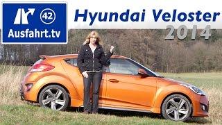 2014 Hyundai Veloster 1.6 Turbo "Style" - Fahrbericht der Probefahrt / Test / Review