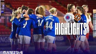 HIGHLIGHTS | Rangers Women 6-1 Dundee United | 24 Nov 2024