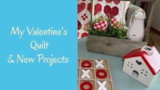 Valentine's Day Quilt Project & Organizing Fabric Scraps. A New Quilting Project!