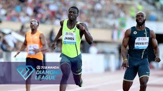 Kirani James edges out LaShawn Merritt in Lausanne - Wanda Diamond League