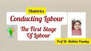 FIRST STAGE OF LABOUR, IN HOW TO CONDUCT LABOUR, Labour Diagnosis,Assessment,Amniotomy,Partogram etc