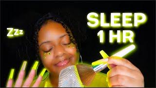 1 HOUR ASMR  99.99% of you WILL SLEEP  (SLEEP & TINGLE)