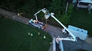 May 26 Storms - Crews restoring power