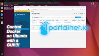 Installing Portainer | Install docker with GUI on Ubuntu 22.04 LTS!