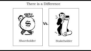 Stockholder or shareholder vs  Stakeholder: Key Differences.