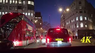 London City Drive | Scenic Streets & Iconic Landmarks in 4K