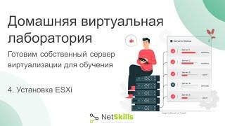 4. Домашняя виртуальная лаборатория. Устанавливаем ESXi на Мини ПК