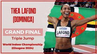 Thea Lafond - Triple Jump - World Indoor Championship Glasgow 2024