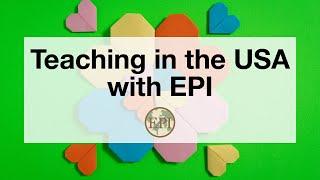 Webinar: Teaching in the USA with Educational Partners International 11.1.22