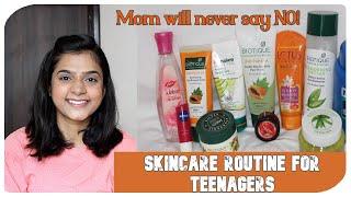 SKINCARE routine for TEENAGERS/ SCHOOL GIRLS | Affordable, Tips| Anushka Rathore