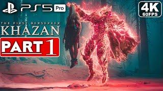 THE FIRST BERSERKER KHAZAN Gameplay Walkthrough Part 1 FULL GAME [4K 60FPS PS5 PRO] - No Commentary