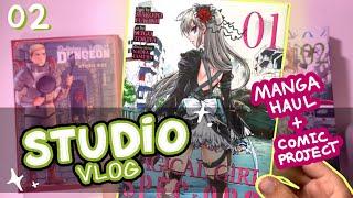 STUDIO VLOG  new manga and trying out things