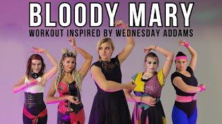 Wednesday Addams Dance Workout (Bloody Mary by Lady Gaga | "Dance With My Hands")