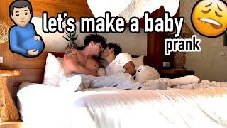 I want to make a baby with you PRANK! Cute Gay Couple