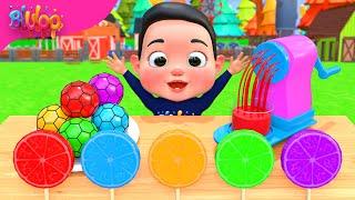 Color Finger Family | Three Little Kittens | BluLoo Nursery Rhymes & Kids Songs