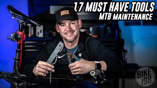 17 MUST HAVE BIKE TOOLS that EVERY mountain biker should own! - BIKE MAINTENANCE TIPS