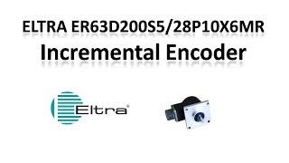 Eltra Incremental encoder ER63D200S5/28P10X6MR / Shaft Encoder / Eltra Trade