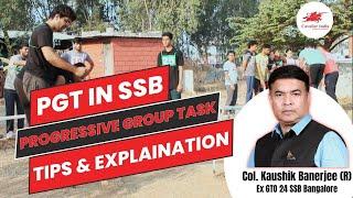 Progressive Group Task Tips & Explanation | Col. Kaushik Banerjee (R) | SSB Coaching in Bangalore