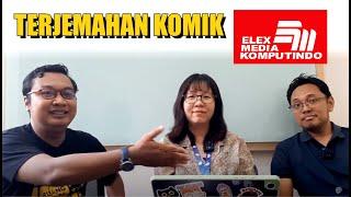 Kolaborasi Bareng Editor Komik Elex Media Komputindo @RedaksiElexMedia  Ngobrolin Terjemahan Komik