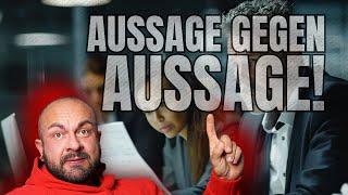 Aussage gegen Aussage = Freispruch? Strafverteidiger klärt auf!