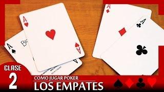 Los empates | Cómo jugar poker #2