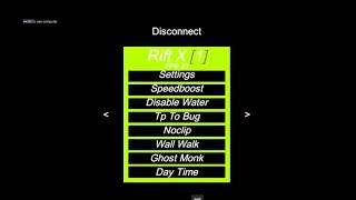 How to get Rift X Menu!