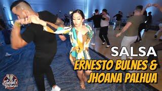 Ernesto Bulnes & Jhoana Palhua Social Dancing| Top Salsa Dancers - Mambo Night Los Angeles